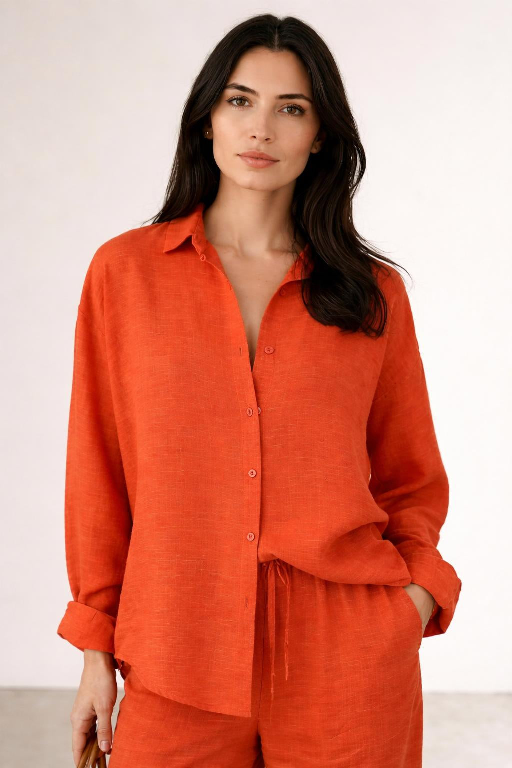 Katja | Damen Leinen-Set