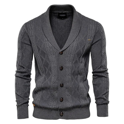 Waldemar | Herren Cardigan mit Knopfleiste
