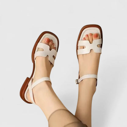 Vera - Elegante Flache Sandalen