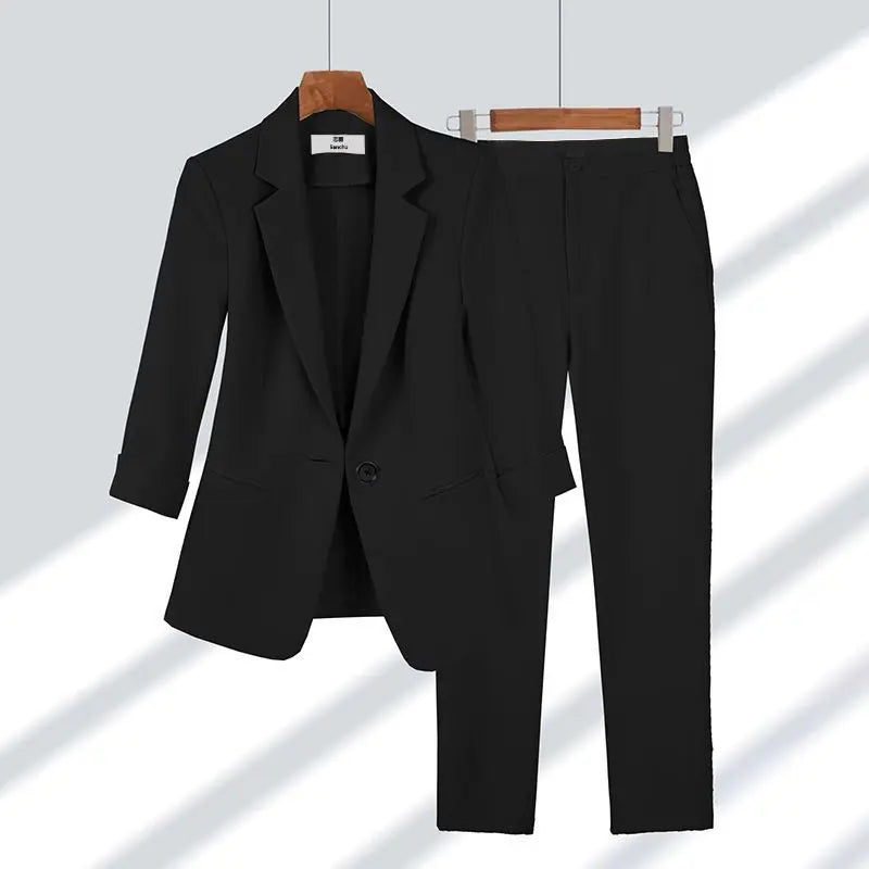 Victoria - Deluxe Blazer- und Hosen-Set