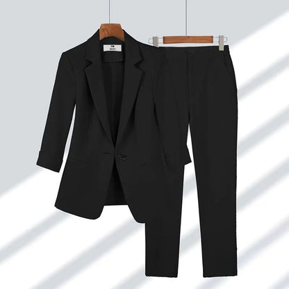 Victoria - Deluxe Blazer- und Hosen-Set