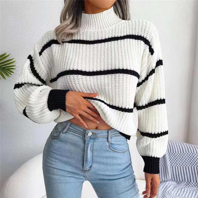 Sarah - Couture-Rollkragenpullover