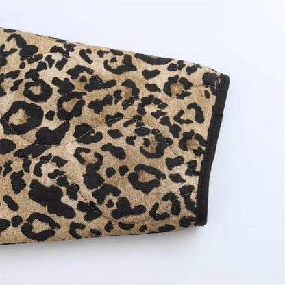 Animal Print Bomberjacken-Serie