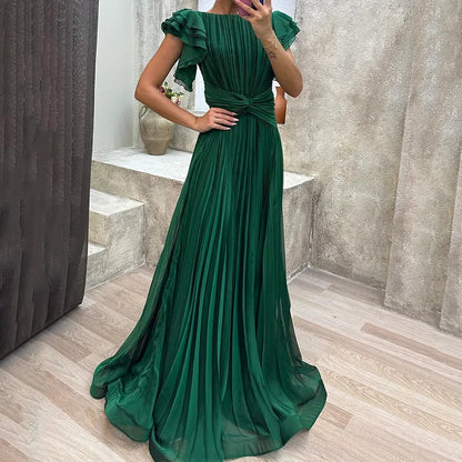Plissiertes Abendkleid Rory