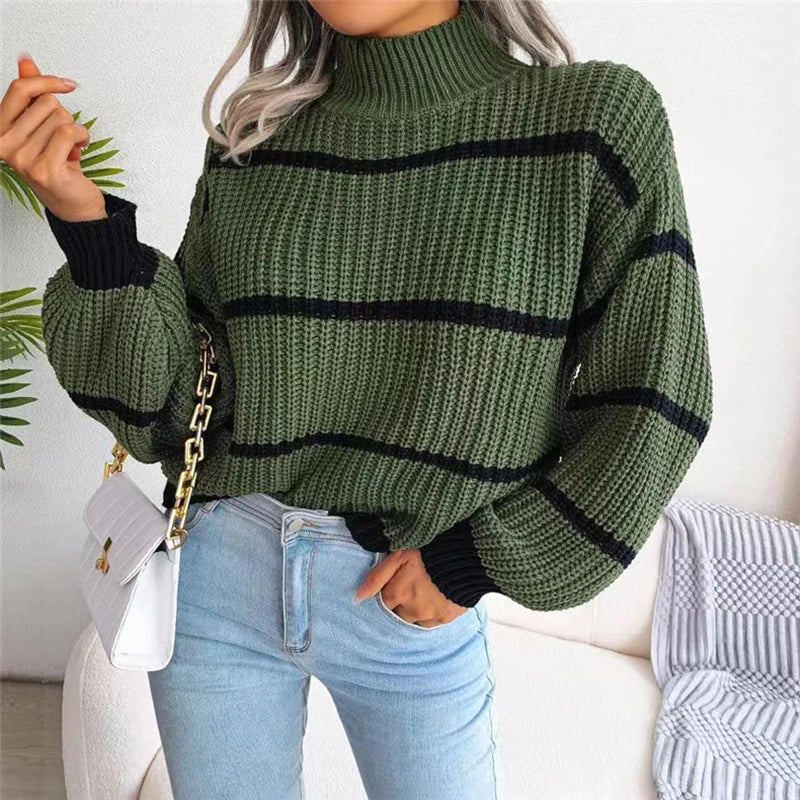 Sarah - Couture-Rollkragenpullover