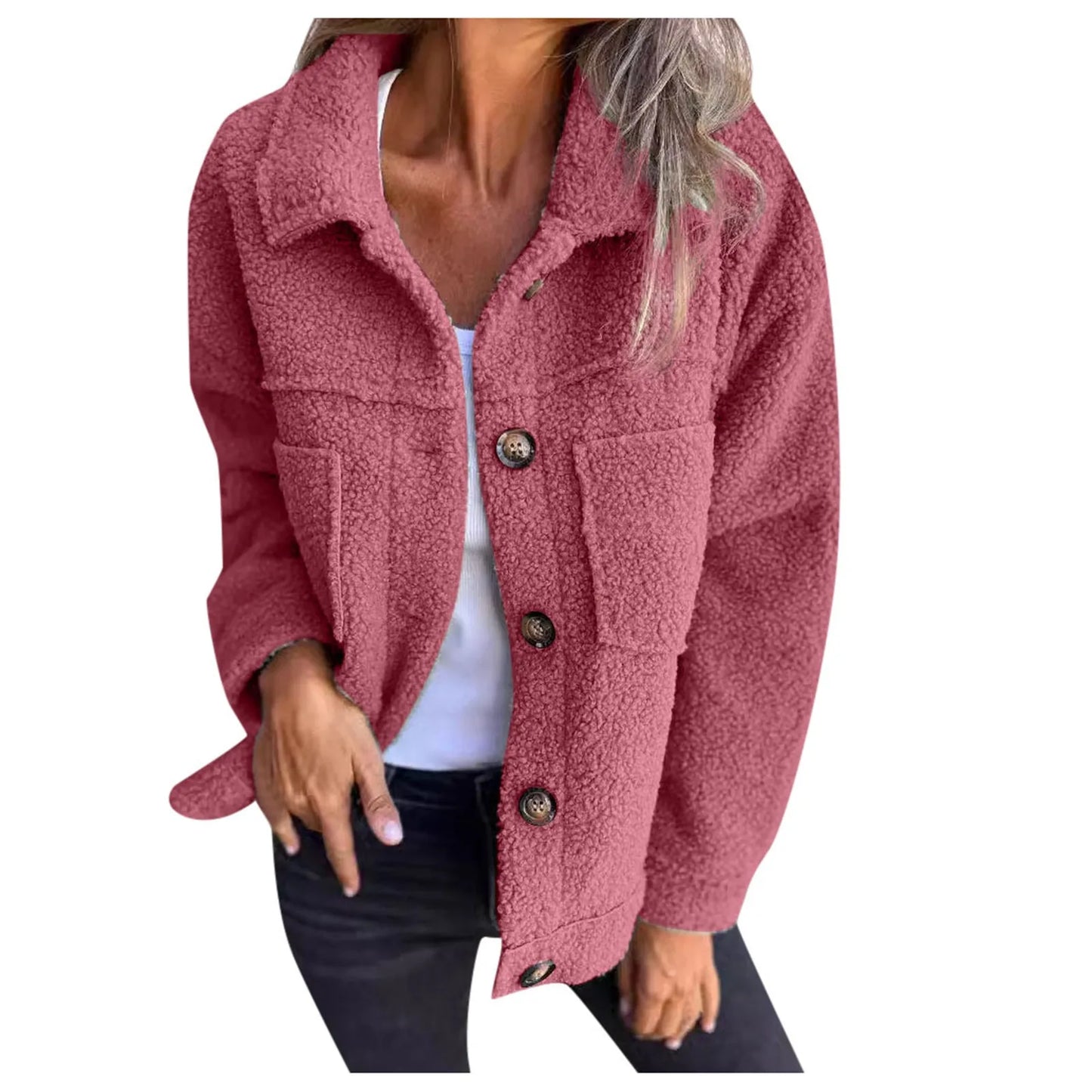 Dion - Kurze Jacke mit Manschetten