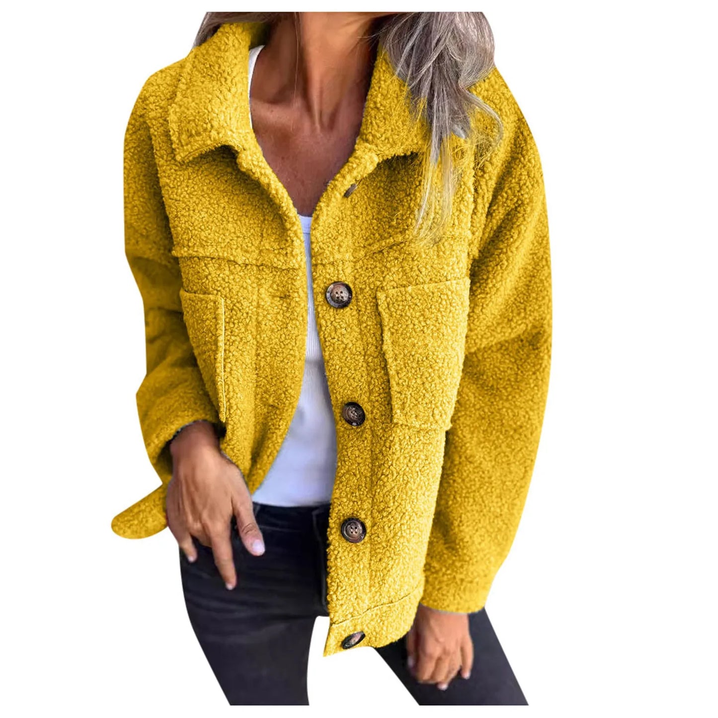 Dion - Kurze Jacke mit Manschetten