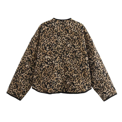 Animal Print Bomberjacken-Serie