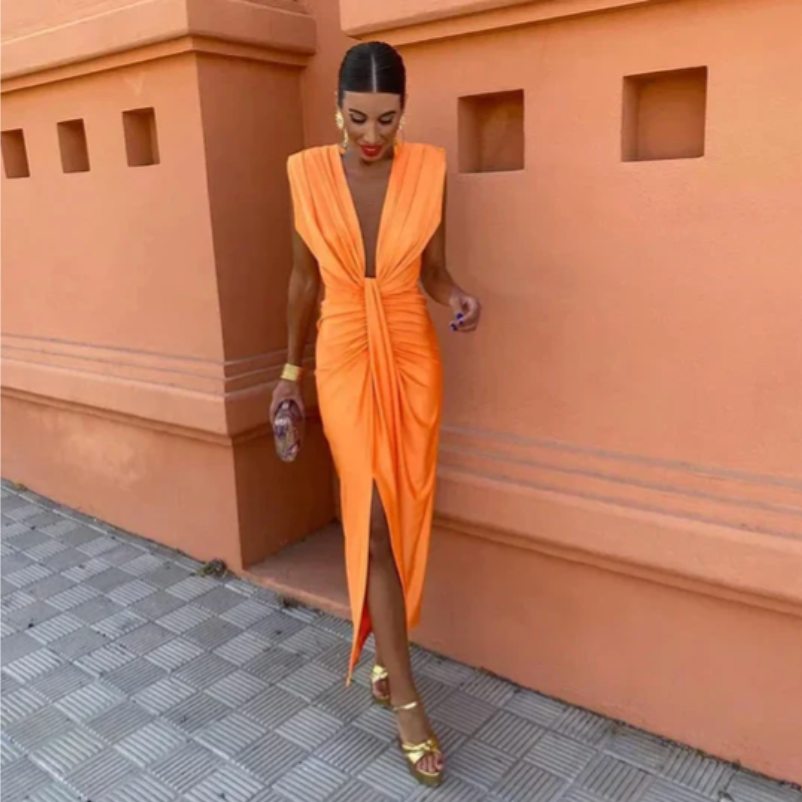 Sterre™ - Elegante Plisseekleid