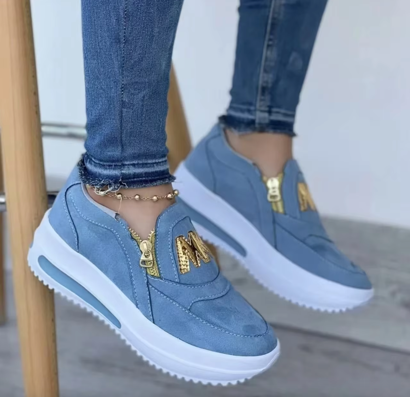 ZipStep™ Sneakers – Für stilvolle und schmerzfreie Schritte