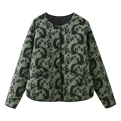 Animal Print Bomberjacken-Serie