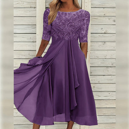 Puck™ - Elegantes Midi-Kleid aus Spitze