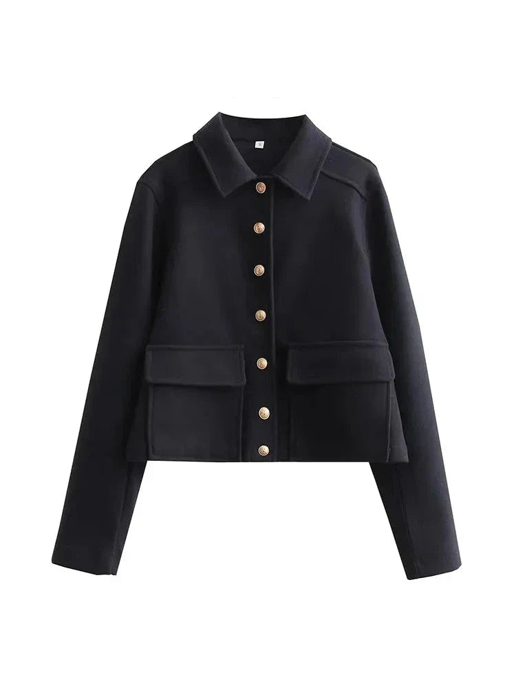 Lynn -  Button Jacke