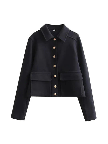 Lynn -  Button Jacke