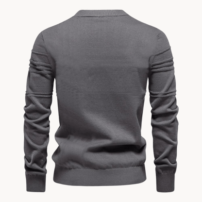 Burkhard | Stilvoller Herrenpullover mit Karodesign