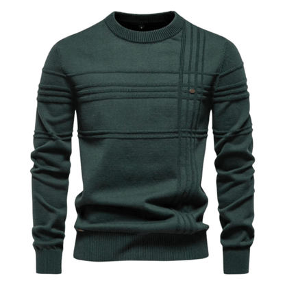 Burkhard | Stilvoller Herrenpullover mit Karodesign