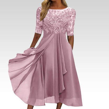 Puck™ - Elegantes Midi-Kleid aus Spitze