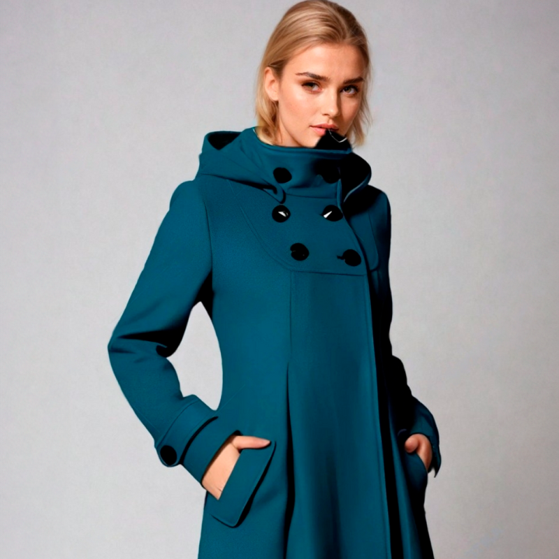 Belgravia Funnel-Neck Mantel