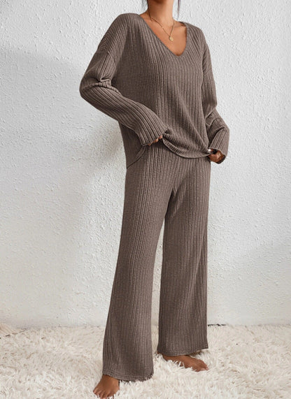 Yasmin™ - Strickwaren Zweiteiliges Set