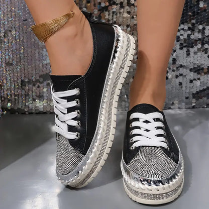 Crissa™ | Orthopädische Turnschuhe mit Strasssteinen
