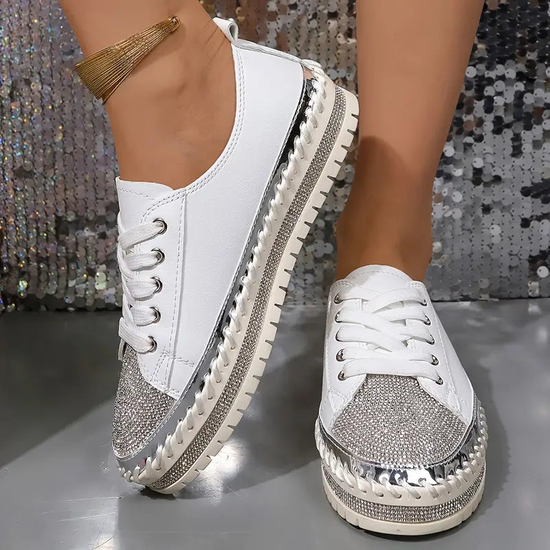 Crissa™ | Orthopädische Turnschuhe mit Strasssteinen