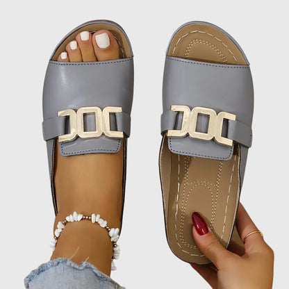 Romy | Bequeme Schnallen Sandalen