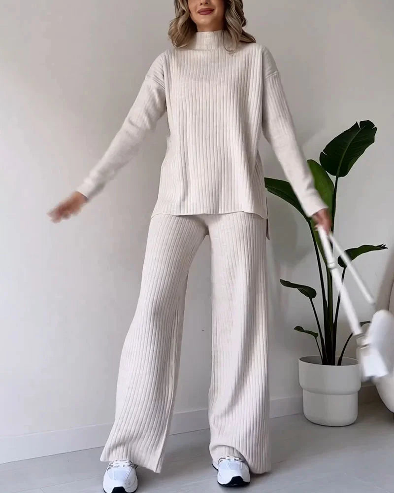 Elegantes zweiteiliges Set mit Schlitz