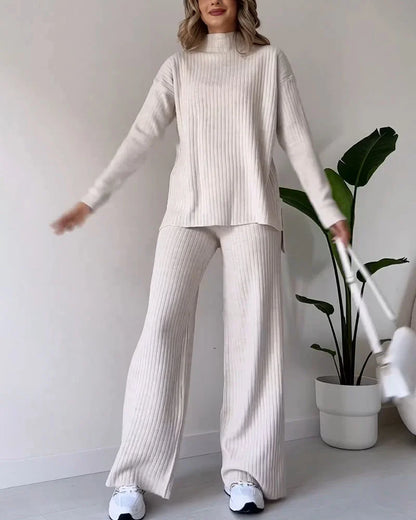 Elegantes zweiteiliges Set mit Schlitz