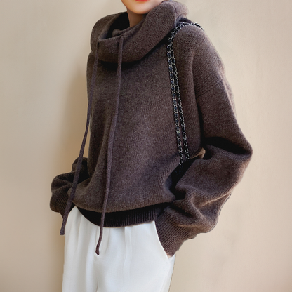 Julie - Premium Feinstrick Rollkragenpullover
