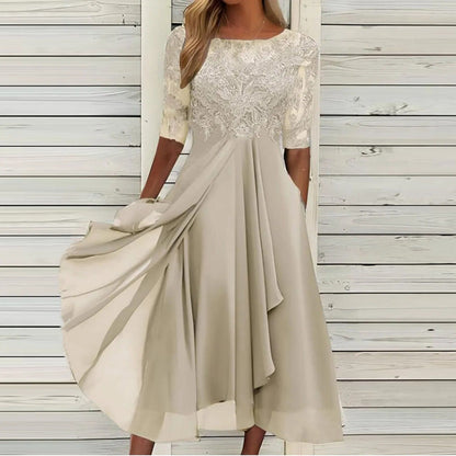 Puck™ - Elegantes Midi-Kleid aus Spitze