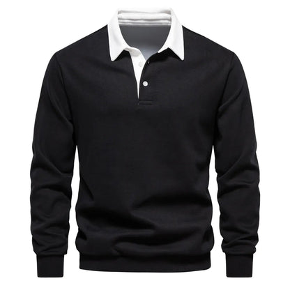 Raphael | Klassisches Rugby-Poloshirt für Herren