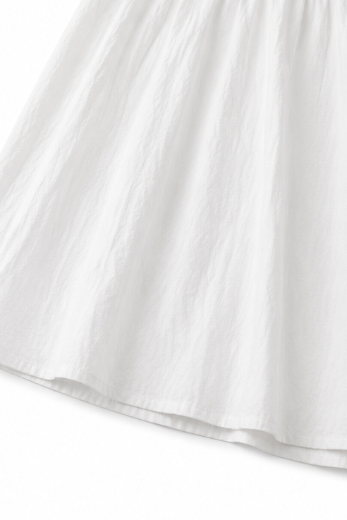 Rosalinde – Fließendes Maxi-Kleid mit Rüschensaum