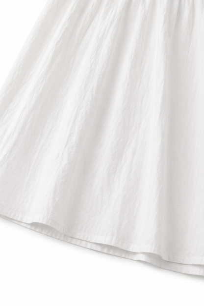 Rosalinde – Fließendes Maxi-Kleid mit Rüschensaum