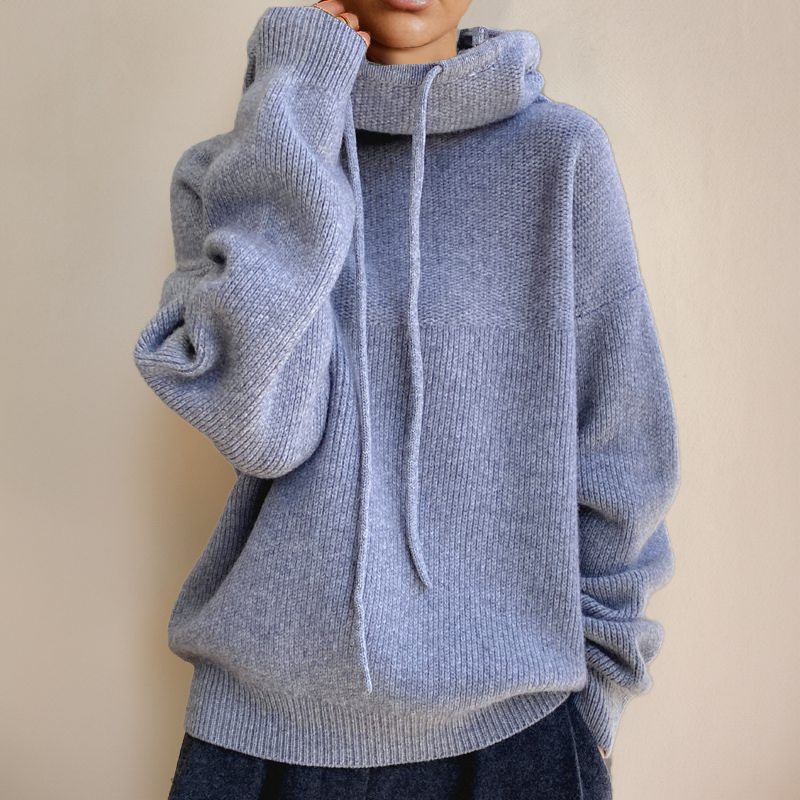 Julie - Premium Feinstrick Rollkragenpullover