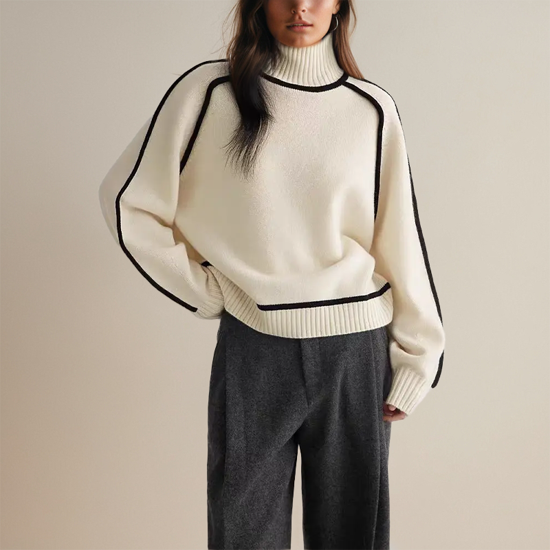 Emilie -Weicher Rollkragenpullover