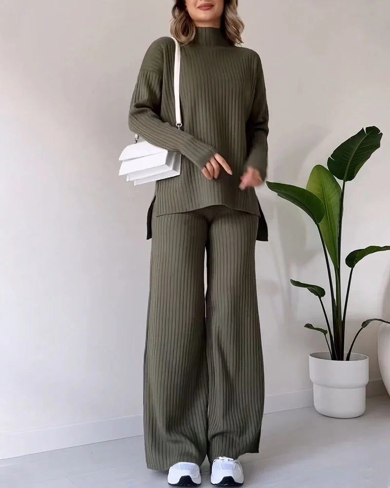 Elegantes zweiteiliges Set mit Schlitz