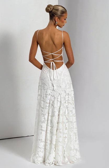 Hebe - Florales Maxikleid
