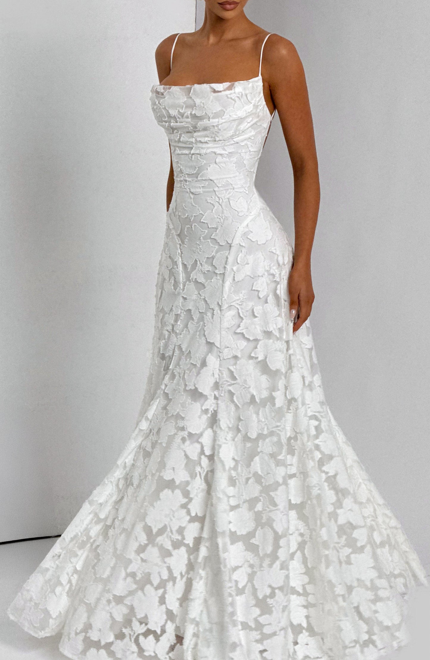 Hebe - Florales Maxikleid
