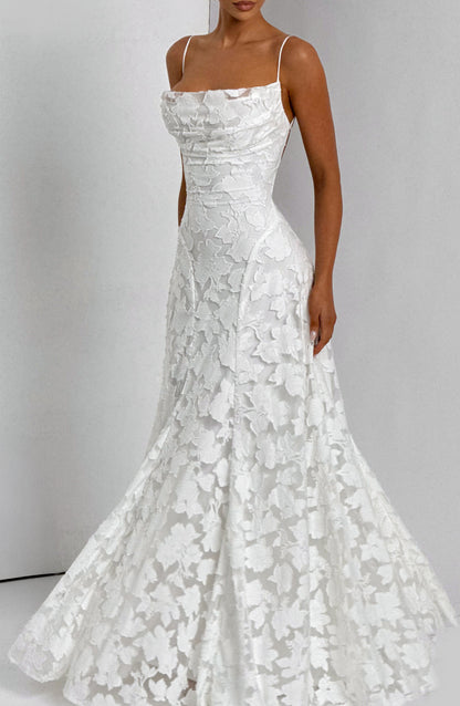 Hebe - Florales Maxikleid