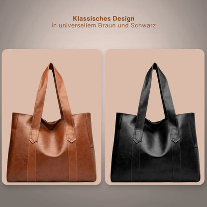 Klara - Klassische Leder-Umhängetasche