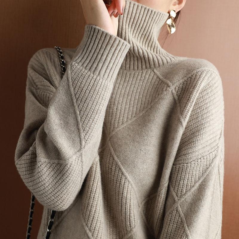 Cozy Rollkragenpullover