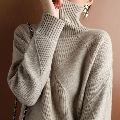 Cozy Rollkragenpullover