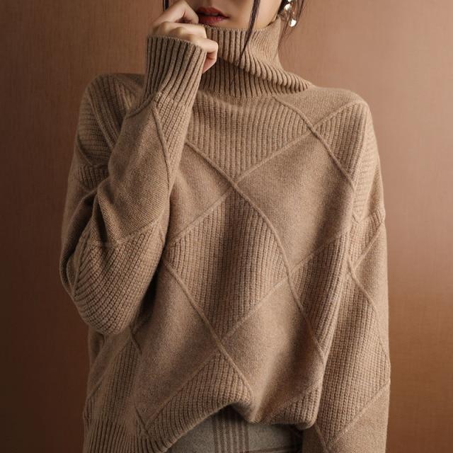 Cozy Rollkragenpullover