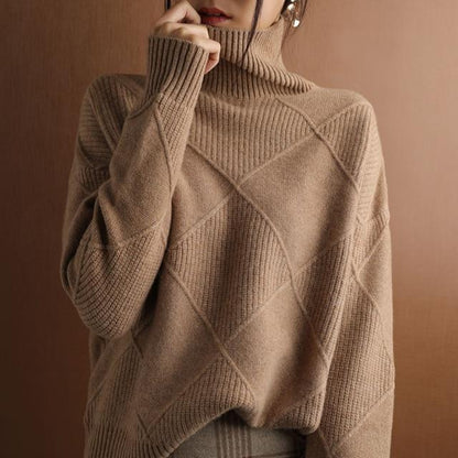 Cozy Rollkragenpullover