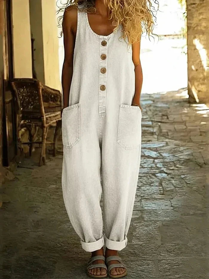 Lara™ -  Latzhose im Vintage-Stil