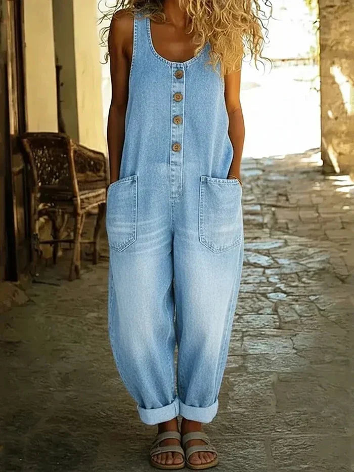 Lara™ -  Latzhose im Vintage-Stil