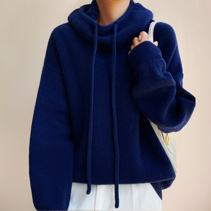Julie - Premium Feinstrick Rollkragenpullover