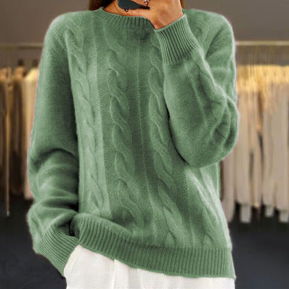 Michelle - Warmer Gestrickter Pullover