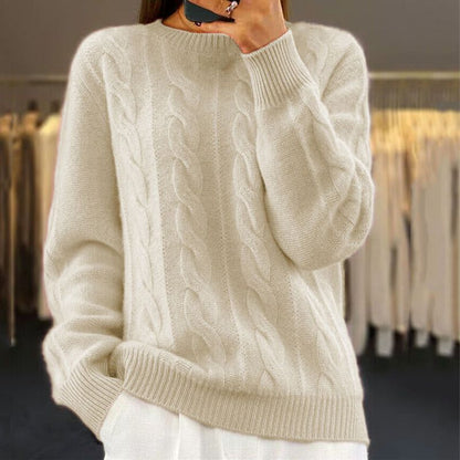 Michelle - Warmer Gestrickter Pullover