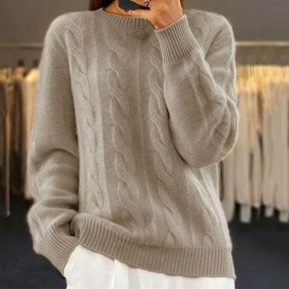 Michelle - Warmer Gestrickter Pullover